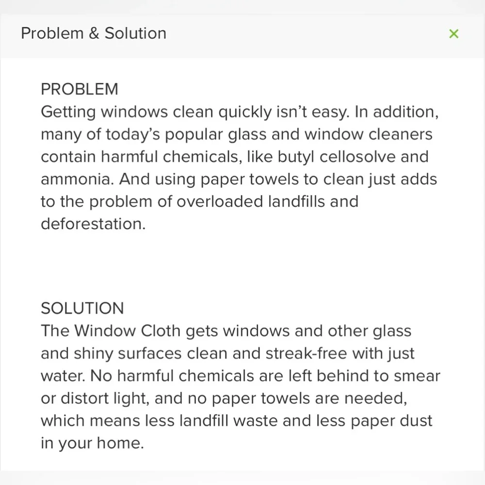 Norwex Window Cloth - Windows Pattern - Picture 3 of 5